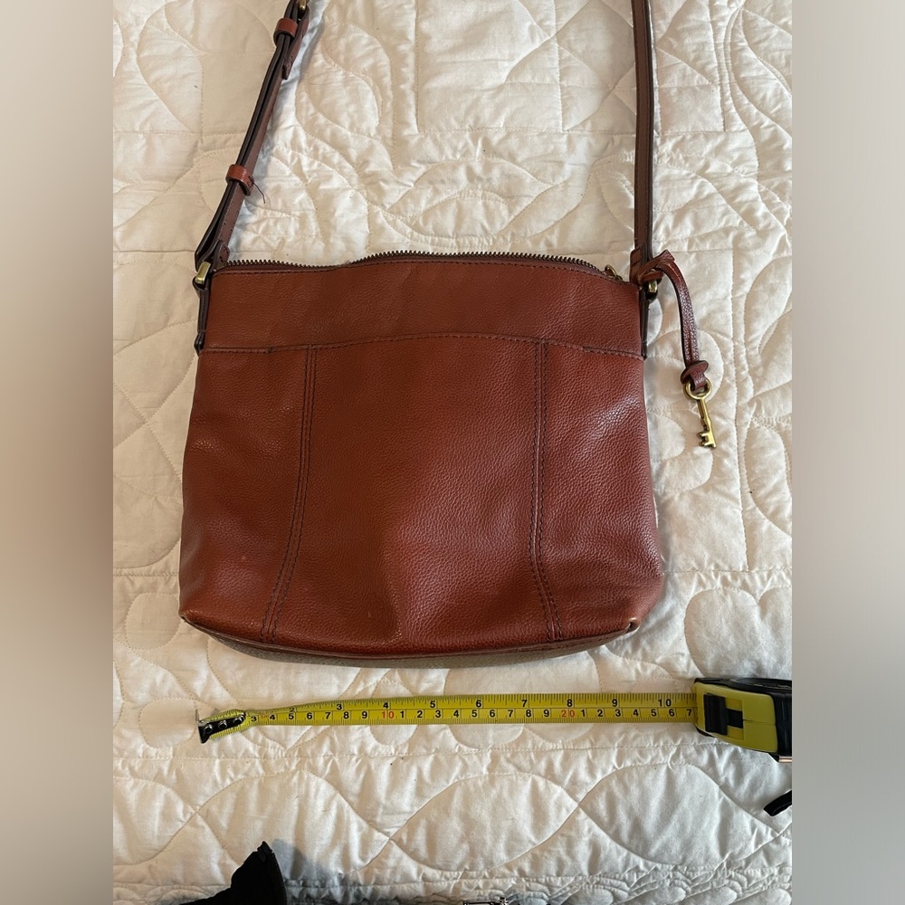 Brown Fossil Crossbody Bag